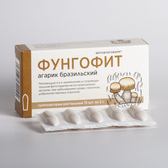 Свечи Фунгофит Агарик Бразильский
